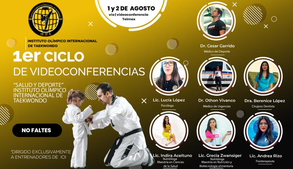 IOITKD organiza 1er. Ciclo de Videoconferencias “Salud y Deporte 2020”