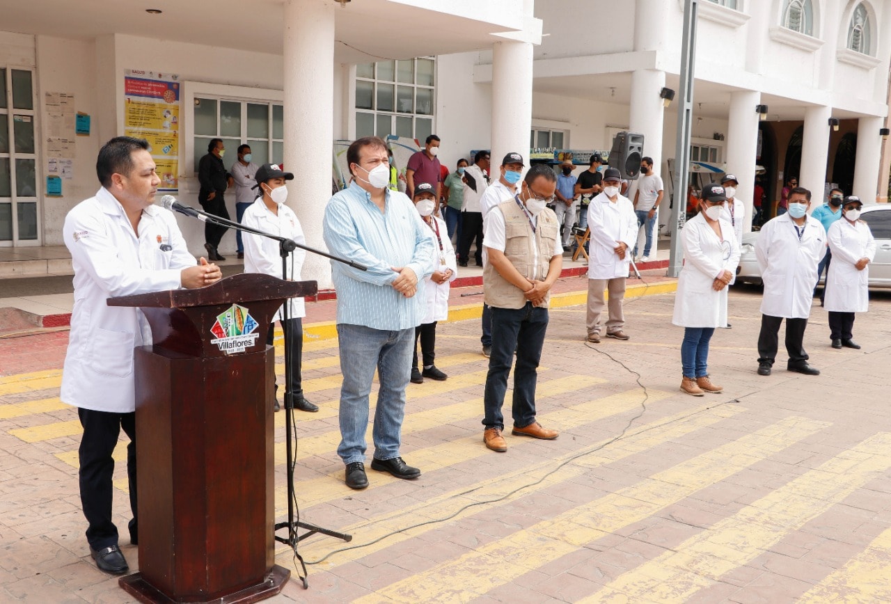 Gobierno de Villaflores da arranque a brigadas de Salud y monitoreo del Covid-19