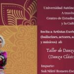 Ofrece UNACH Taller de Danza Odissi en línea