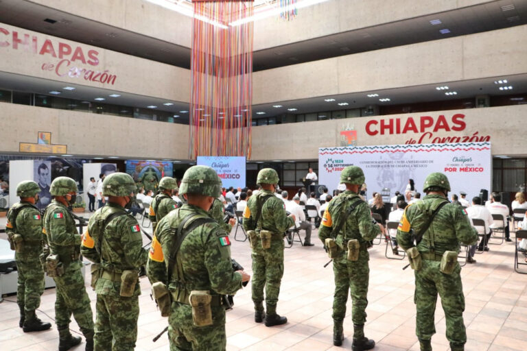 Encabeza Rutilio Escandón conmemoración del 196 Aniversario de la Federación de Chiapas a México