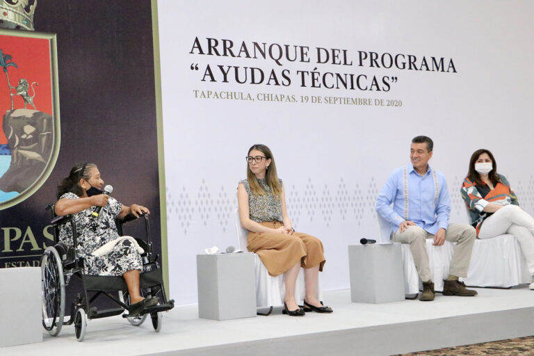 En Tapachula, encabeza Rutilio Escandón arranque del programa “Ayudas Técnicas”