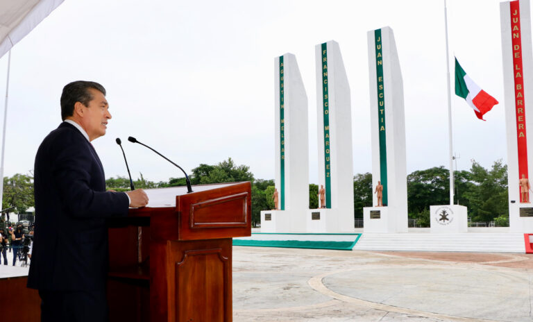 Conmemora Rutilio Escandón el 173 Aniversario de la Gesta Heroica de los Niños Héroes de Chapultepec