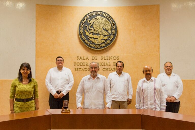 Sesiona Pleno de Distrito del Poder Judicial del Estado de Chiapas