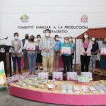 Entrega del Programa Fomento Familiar a la Producción de Traspatio 2020