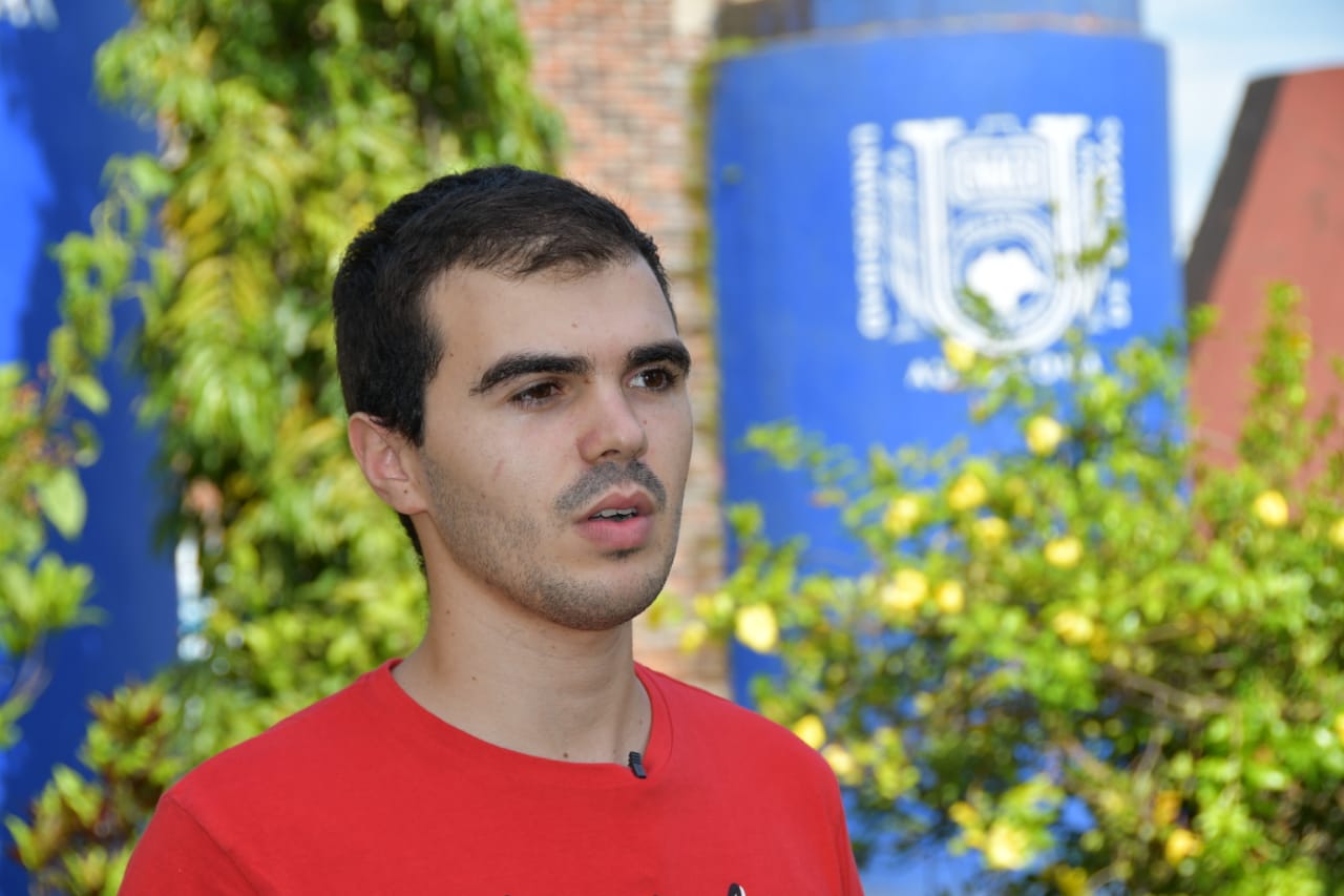 Alumno de Portugal realiza Movilidad Académica en la UNACH