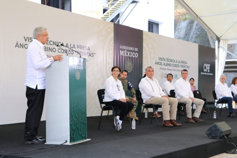 Destaca Rutilio Escandón compromiso de AMLO al impulsar un manejo adecuado de las hidroeléctricas