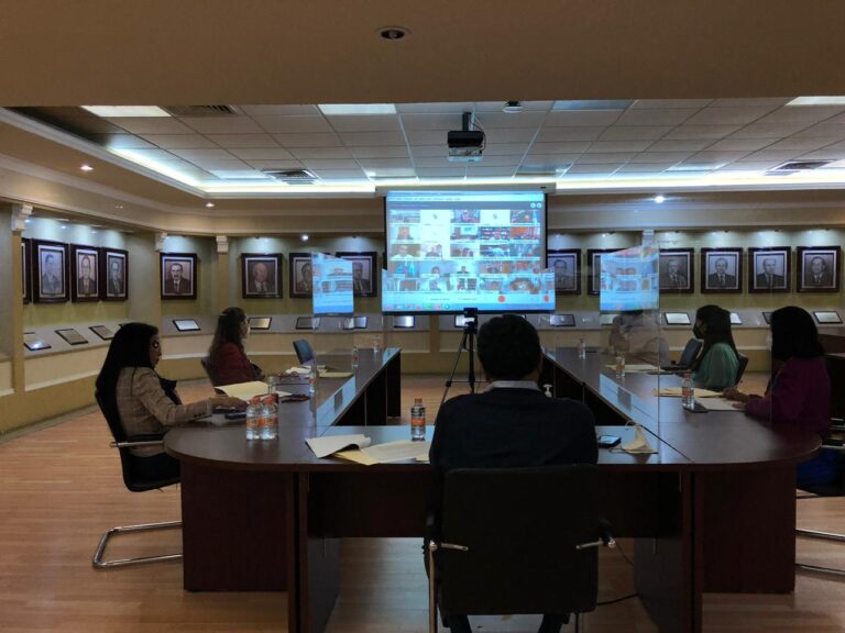 Participa PJE en reunión de trabajo virtual de la Conatrib y senadores