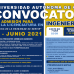 Abierta convocatoria para examen de admisión de la carrera de Ingeniería Civil en la UNACH