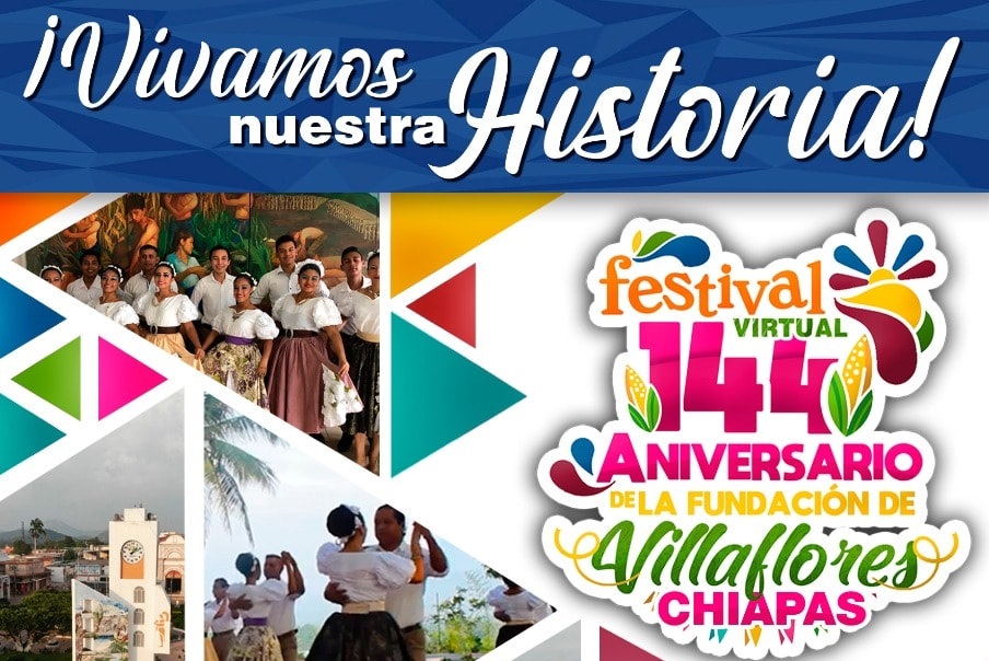 144 aniversario de la fundación de Villaflores (Invitación)
