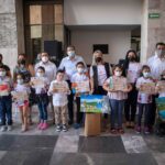 Premian a ganadores del concurso de dibujo infantil:” Imagina un mundo sin violencia”