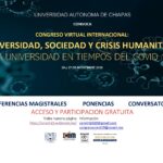 Organiza UNACH Congreso Virtual Universidad, Sociedad y Crisis Humanitaria