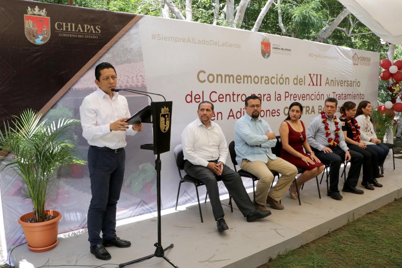 A través del programa Justicia Terapéutica del Centra se fortalece la reinserción social en Chiapas: Llaven Abarca