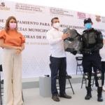 En Tapachula, fortalece Rutilio Escandón a policías e inaugura Programa “Mujeres Constructoras de Paz”