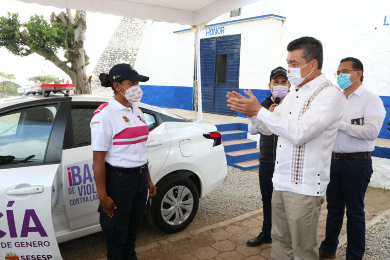 Impulsa Rutilio Escandón acciones para fortalecer la seguridad y erradicar la violencia de género