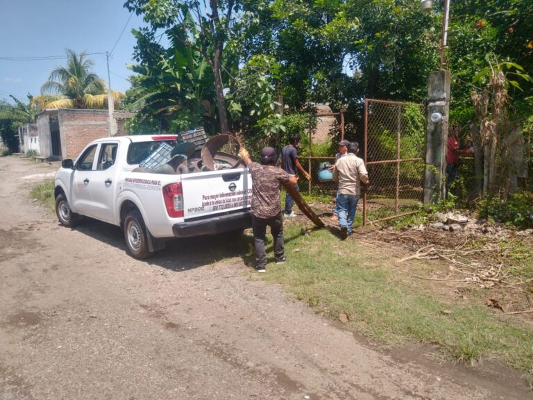 SE MANTIENEN LAS ACCIONES CONTRA EL DENGUE, ZIKA Y CHIKUNGUNYA EN COLONIAS DE TAPACHULA