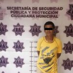 POLICIA VIOLETA DE TAPACHULA ASEGURA A PERSONA POR VIOLENCIA FAMILIAR