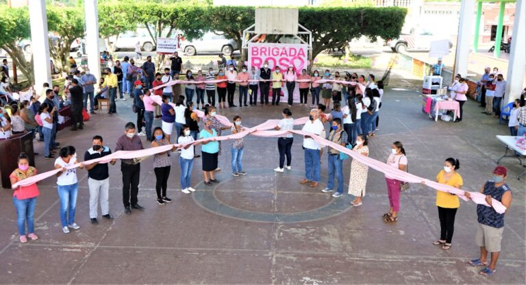 INICIA EN TAPACHULA LA BRIGADA ROSA PARA CREAR CONCIENCIA EN LA LUCHA CONTRA EL CÁNCER DE MAMA