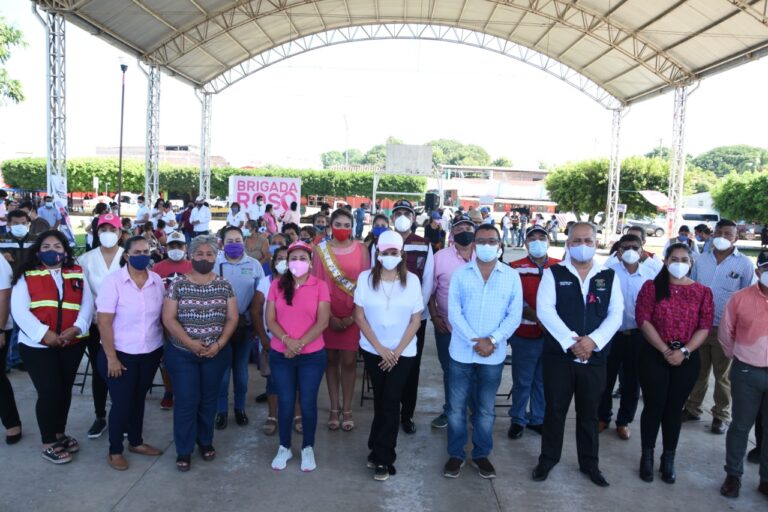 BRIGADA ROSA DEL AYUNTAMIENTO DE TAPACHULA ATIENDE MUJERES DE ÁLVARO OBREGÓN