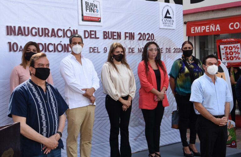 EMPRESARIOS Y AYUNTAMIENTO INICIARON EL “BUEN FIN” EN TAPACHULA