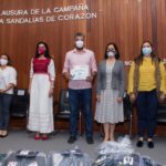 Clausura Voluntariado del Poder Judicial campaña: Dona Sandalias de Corazón