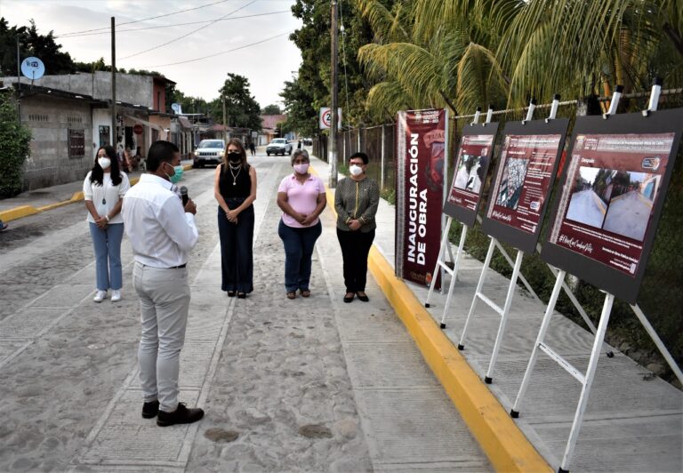 GOBIERNO DE TAPACHULA ENTREGA CALLES QUE MEJORAN CALIDAD DE VIDA EN PROCASA