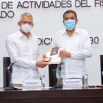 Fiscal General del Estado presentó Informe de Actividades ante Congreso local