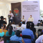 Rutilio Inaugura importante carretera en Arriaga