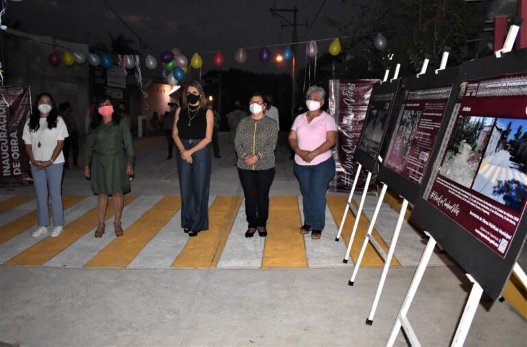 COLONOS DE FUERZA Y PROGRESO FUERON BENEFICIADOS CON CALLES DIGNAS