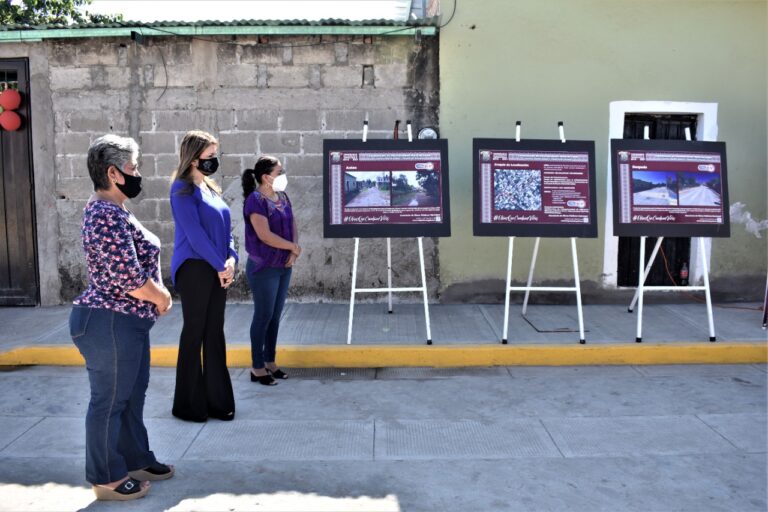 AYUNTAMIENTO DE TAPACHULA ENTREGÓ CALLES NUEVAS EN LA COLONIA TEÓFILO ACEBO II