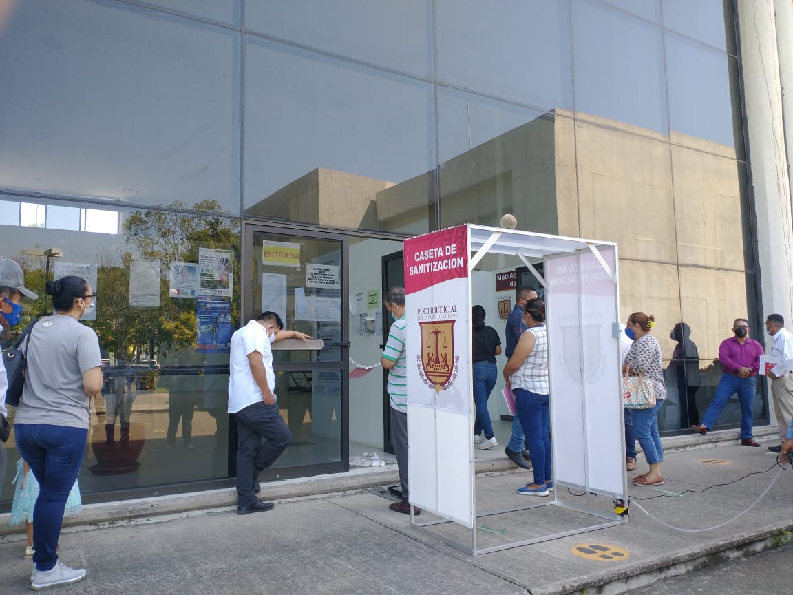 Poder Judicial refuerza acciones preventivas de salud en Distrito Judicial de Tapachula