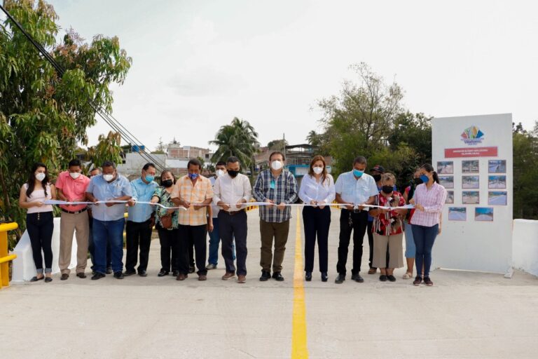 Mariano Rosales agradece a REC por el segundo puente de acceso a Villaflores