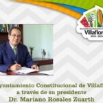 Villaflores felicita a Juan José Solórzano Marcial quien fue nombrado Rector de la Universidad de Ciencias y Artes de Chiapas