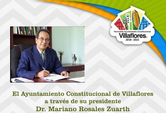 Villaflores felicita a Juan José Solórzano Marcial quien fue nombrado Rector de la Universidad de Ciencias y Artes de Chiapas