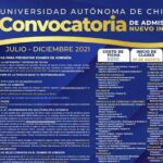 Da UNACH a conocer su Convocatoria para el Examen de Admisión del ciclo escolar julio-diciembre 2021