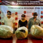 Decomisa FGE 25 kilogramos de marihuana en la Región Selva de Chiapas