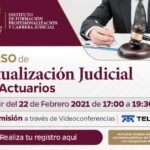 Invita Poder Judicial a curso de Actualización Judicial para Actuarios