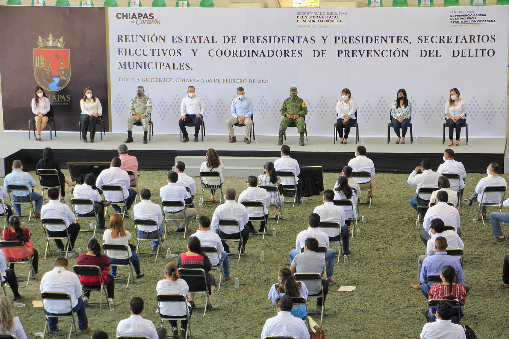 Gobierno de Chiapas convoca hacer causa común por la seguridad, la paz y el bienestar de la población