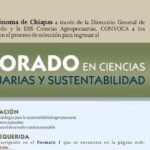 Ofrece UNACH Doctorado en Ciencias Agrícolas y Sustentabilidad