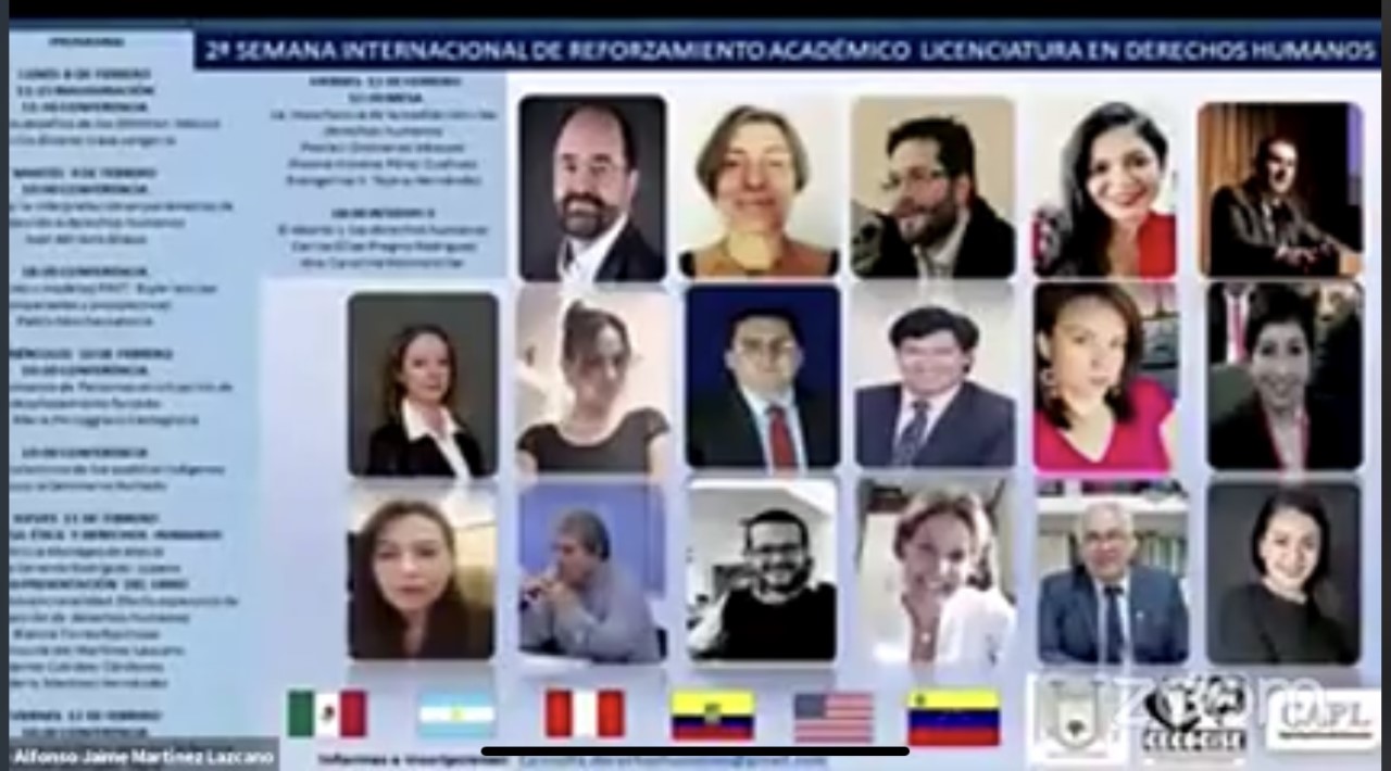 Expertos en Derechos Humanos participan en encuentro internacional organizado por la UNACH