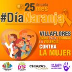 Día Naranja – Villaflores unido para eliminar la violencia contra la mujer