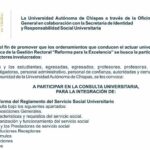 Convocan a comunidad UNACH a participar en  consulta para reformar reglamentos y protocolos institucionales