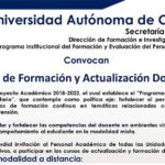 Organiza UNACH Cursos de Formación y Actualización Docente