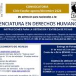 Oferta  UNACH la Licenciatura en Derechos Humanos