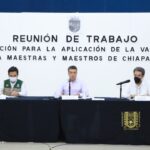 Este 20 de abril inicia vacunación anti COVID-19 a docentes en Chiapas; destinan 19 sedes