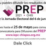 Invita IEPC a participar en la Convocatoria para Difusores del Programa de Resultados Electorales Preliminares