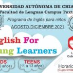 Lanza UNACH convocatoria del programa de inglés para niños