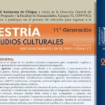 Abierta la convocatoria de la Maestría en Estudios Culturales que oferta la UNACH