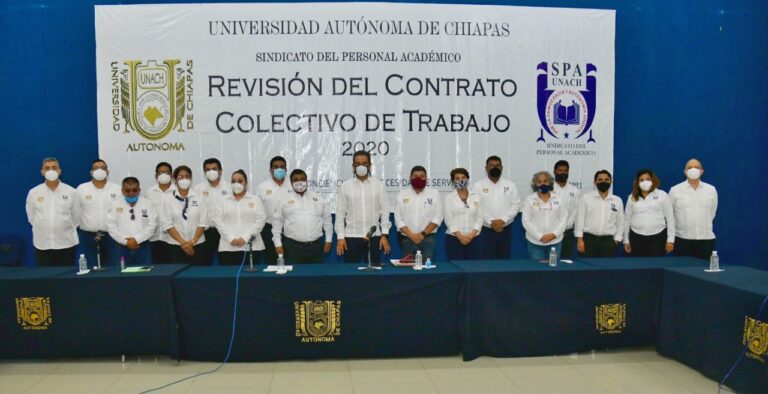 Inicia revisión del Contrato Colectivo del Sindicato del Personal Académico de la UNACH