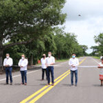 Inaugura Rutilio Escandón la primera etapa de la ampliación del tramo carretero La Angostura-Pujiltic