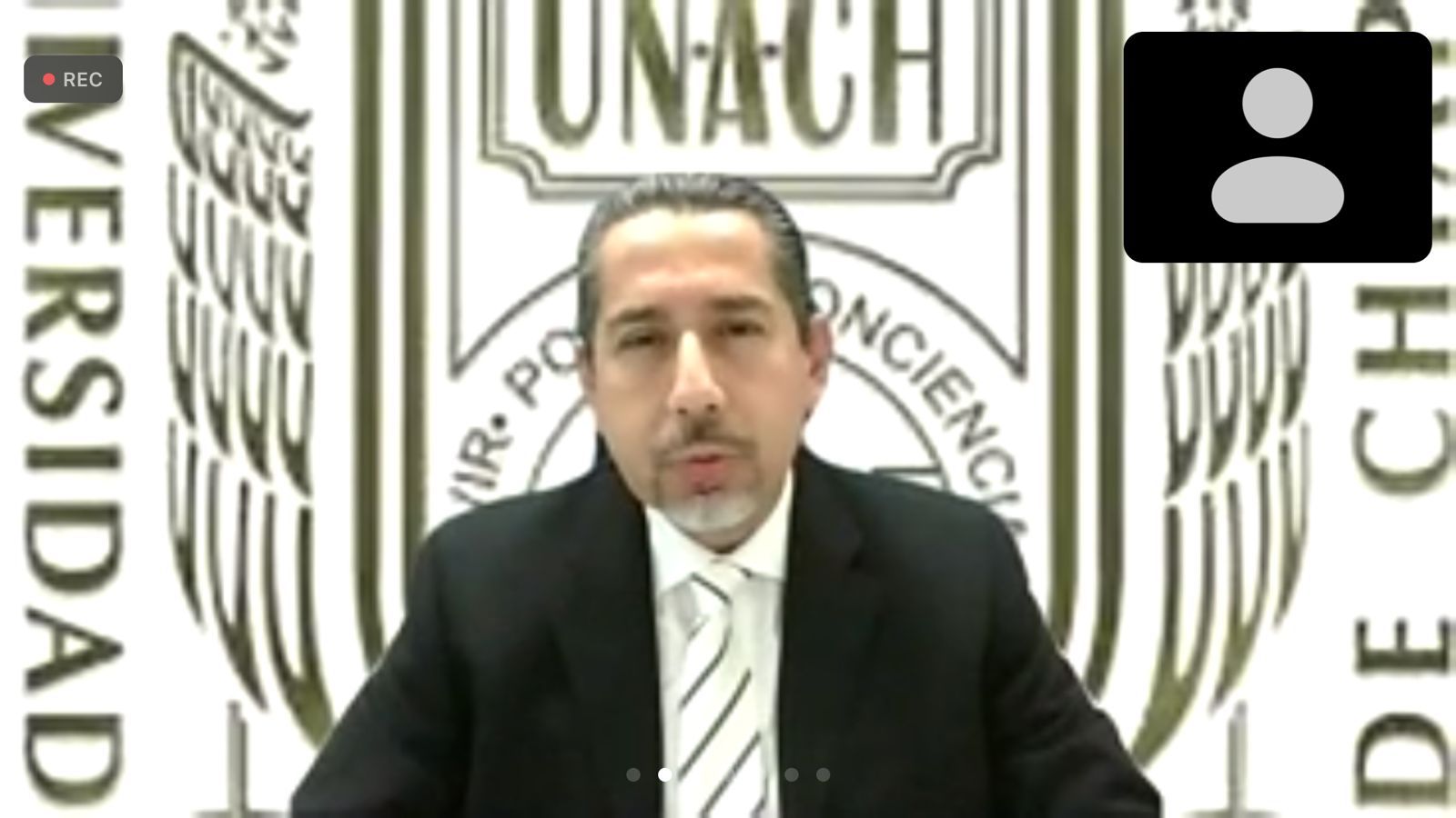 Humberto Brizuela García rinde su tercer informe de actividades al frente de la Facultad de Ciencias de la Administración de la UNACH